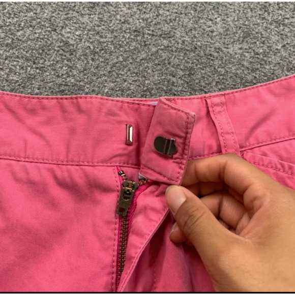 Eddie Bauer Shorts Womens 8 Punch Mercer Fit Mid Rise Stretch Pockets Chino - Picture 4 of 11